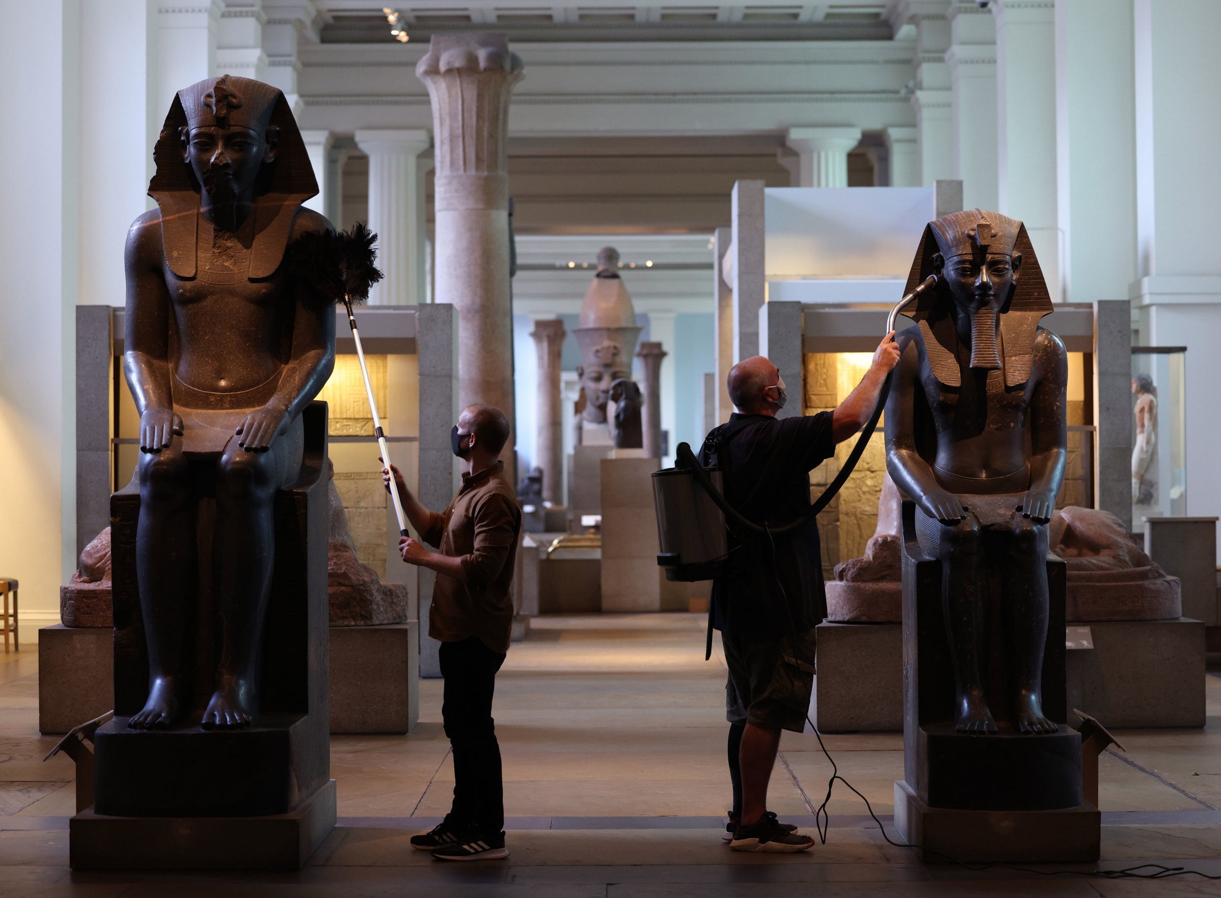 The British Museum reopened this week after embarking on the biggest single programme of cleaning in decades