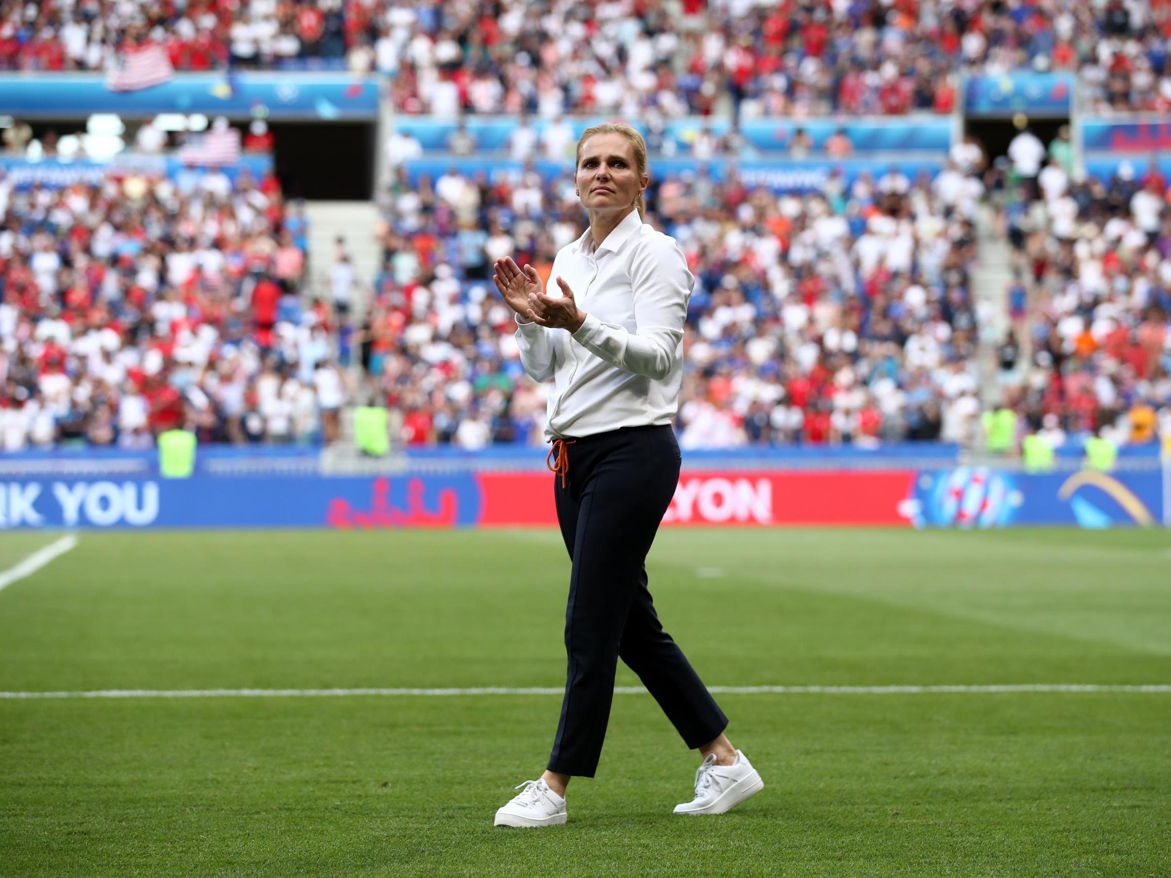 Sarina Wiegman’s Netherlands side lost in the World Cup final against USA