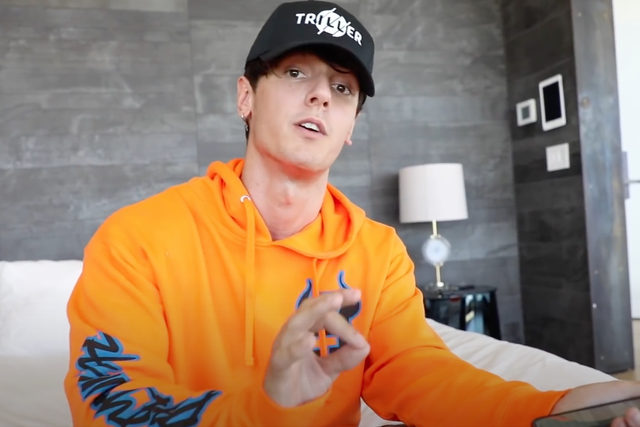 TikTok star Bryce Hall has power shut off at home after hosting parties (YouTube)