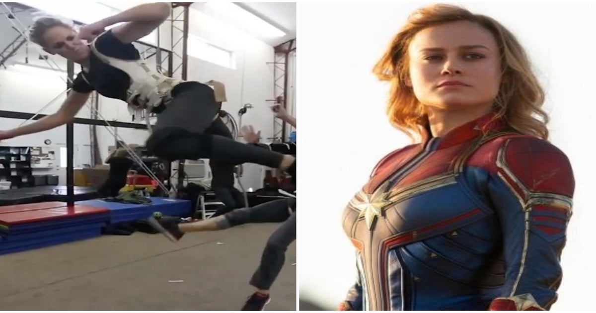 This is how Brie Larson got into superhero shape for 'Captain Marvel' –  Brie Larson's Captain Marvel workout