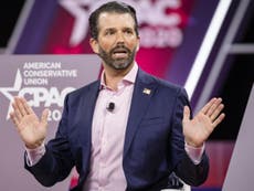 Trump Jr believes father will be defeated by Biden, report says