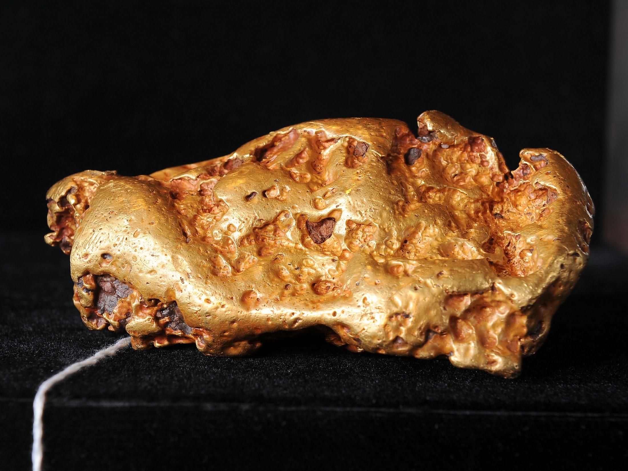 Giant gold nugget found in California could sell for $350,000 