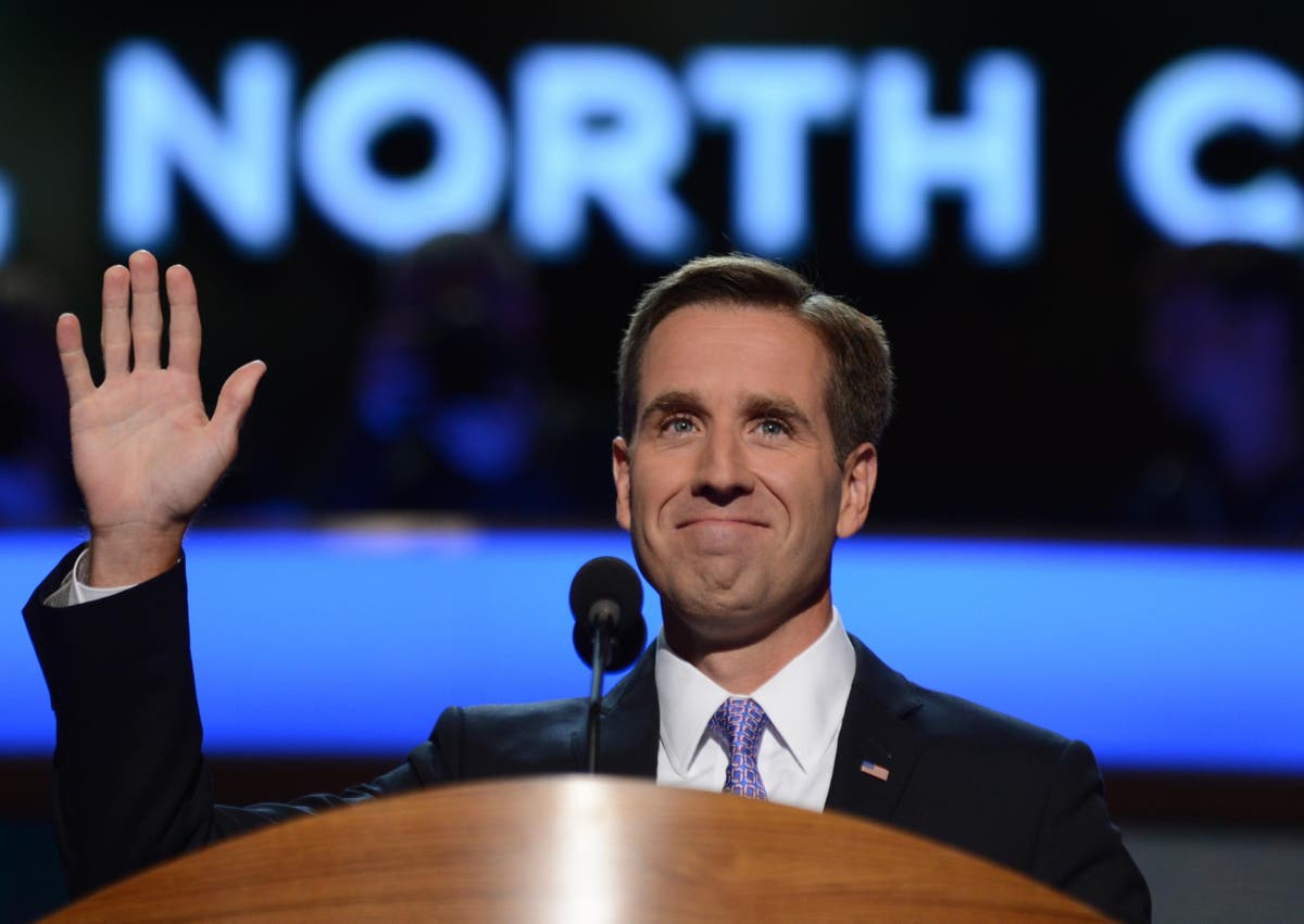 Beau Biden: Moving tributes to Joe Biden's son during final night of DNC 2020