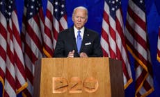 Joe Biden formally accepts Democratic nomination