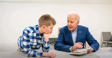 Boy with stutter shares advice Joe Biden gave and wins over viewers