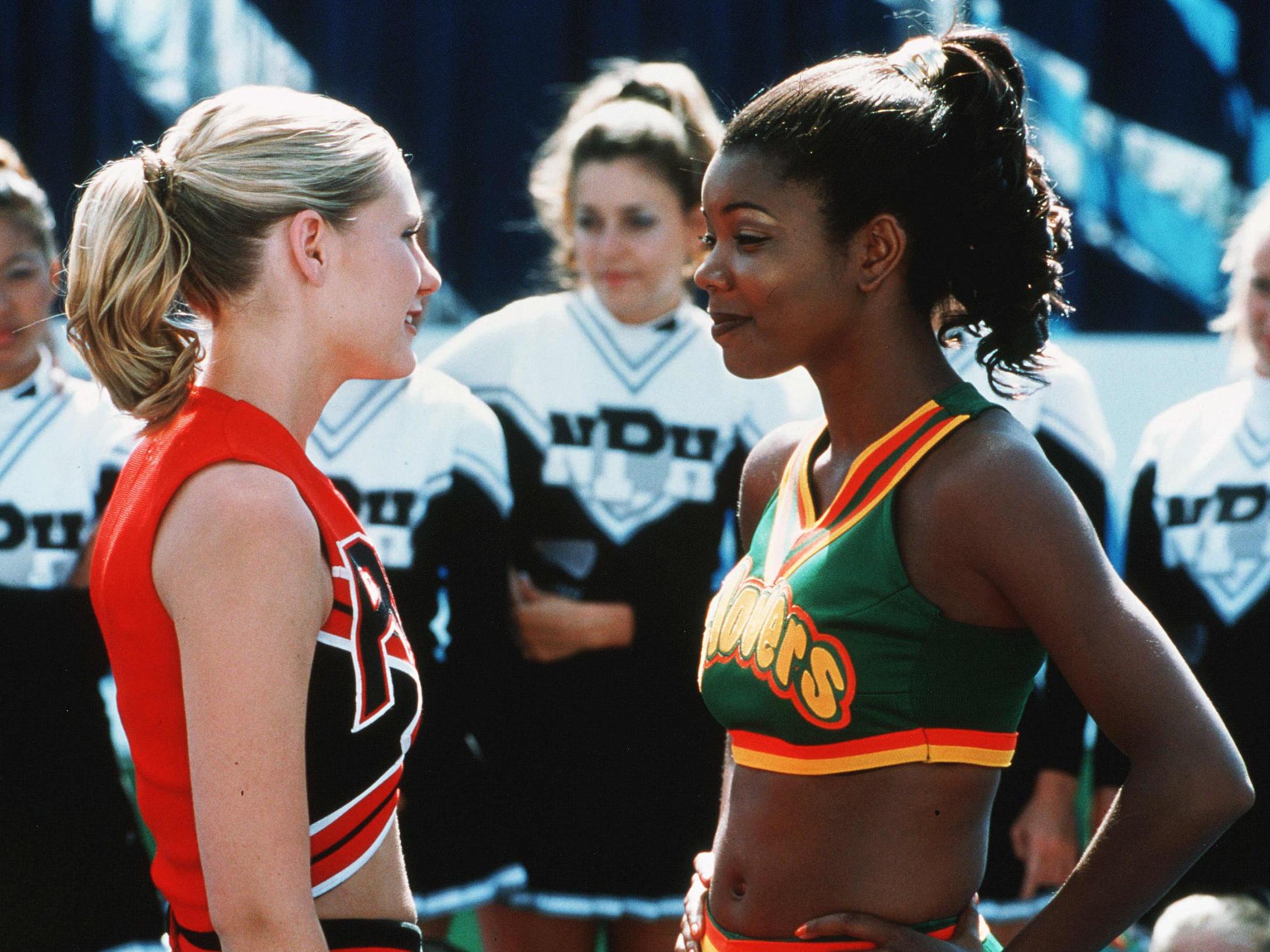 Unapologetically political: Kirsten Dunst and Gabrielle Union in ‘Bring It On’