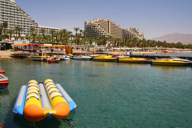 The alleged gang rape took place in a hotel in the popular coastal resort town of Eilat