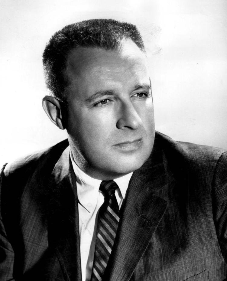 Bradbury in 1959, when some of his short stories were adapted for television shows like ‘Alfred Hitchcock Presents’