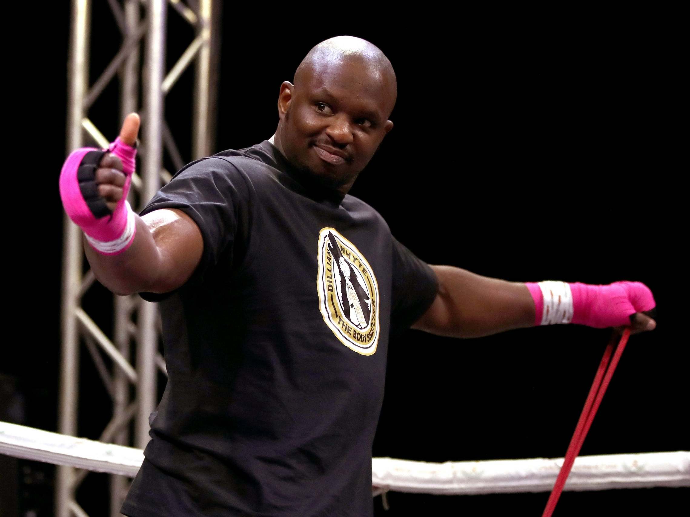 Dillian Whyte faces Alexander Povetkin on Saturday night