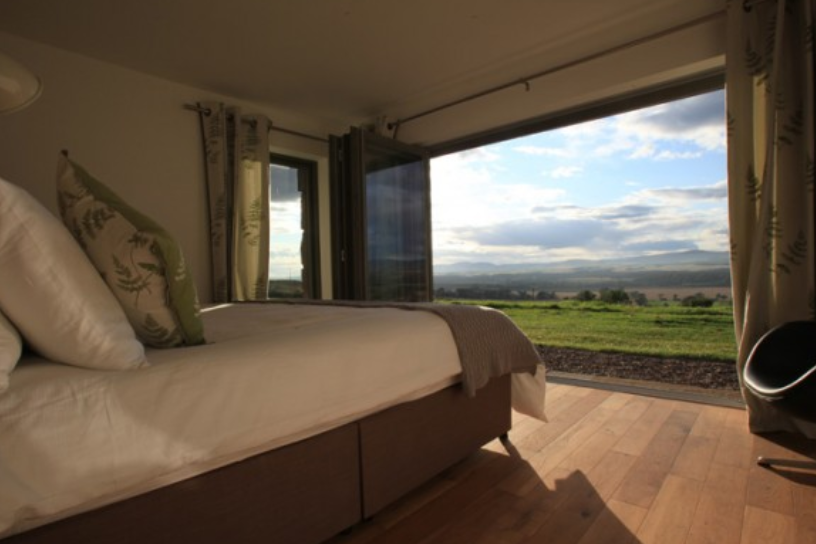 The Steadings have floor to ceiling views (The Steadings )
