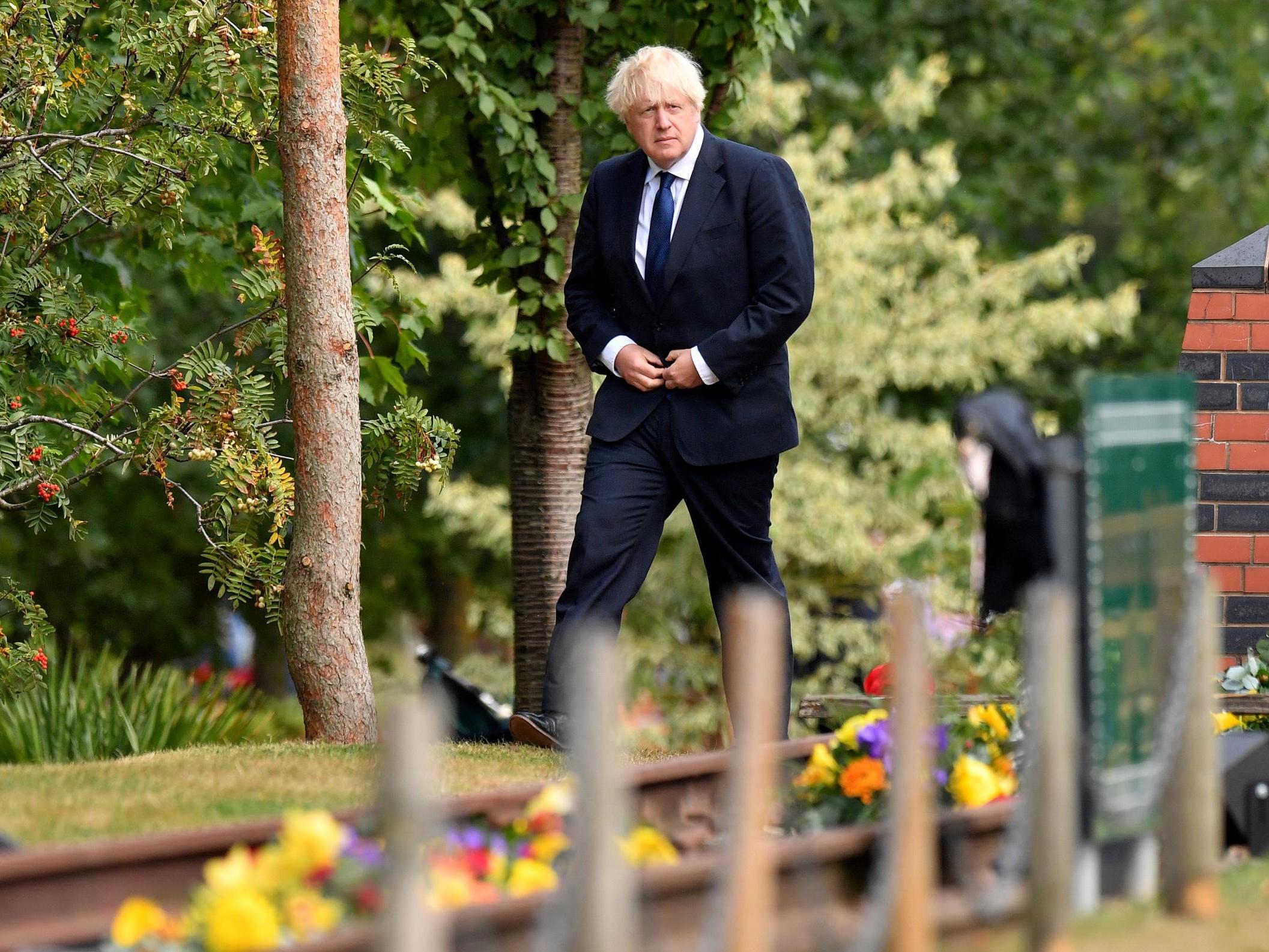 Boris Johnson was reportedly forced to cut his holiday short after images of his cottage and tent were leaked