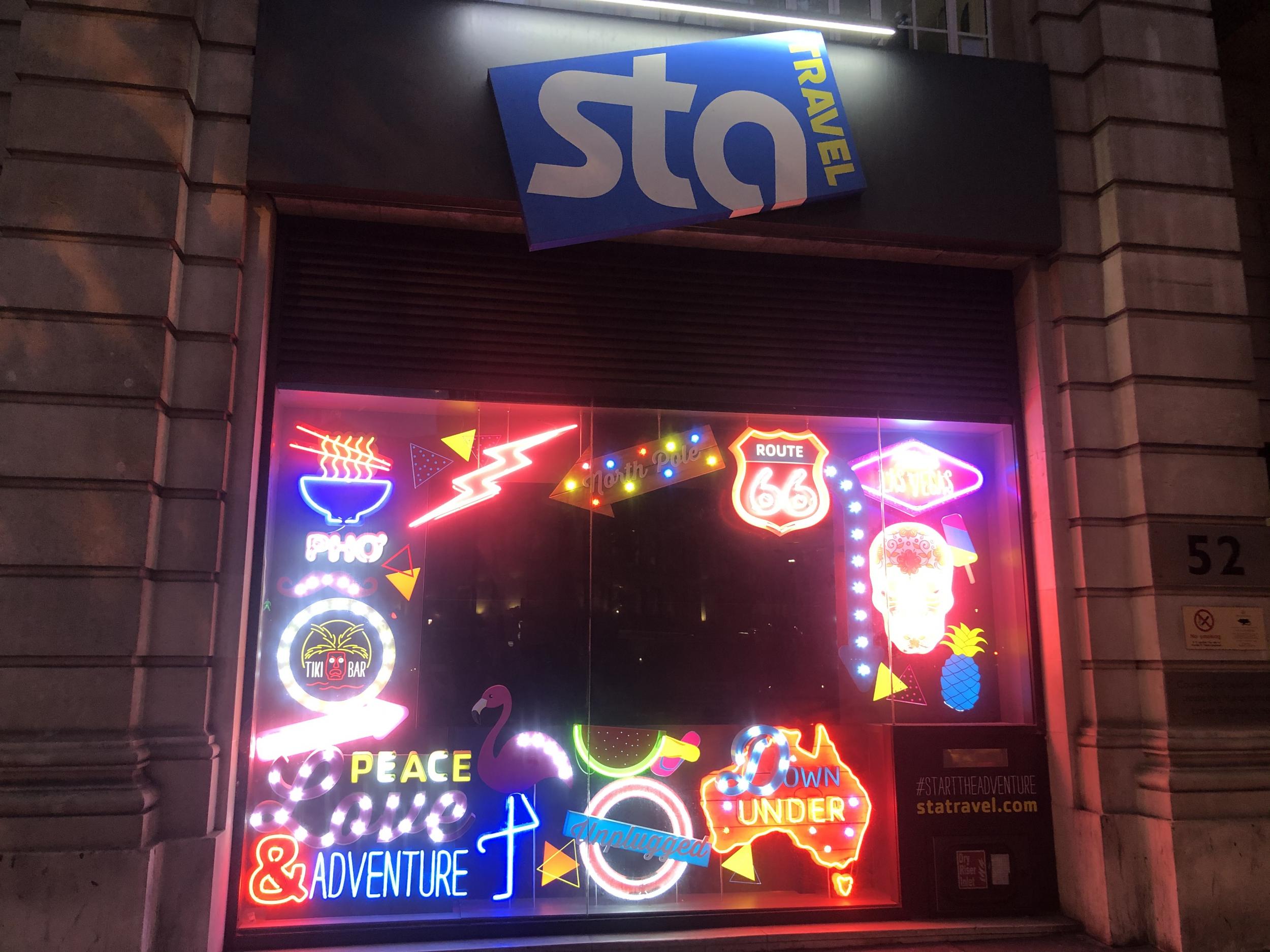 Distant dreams: the STA Travel head office in central London