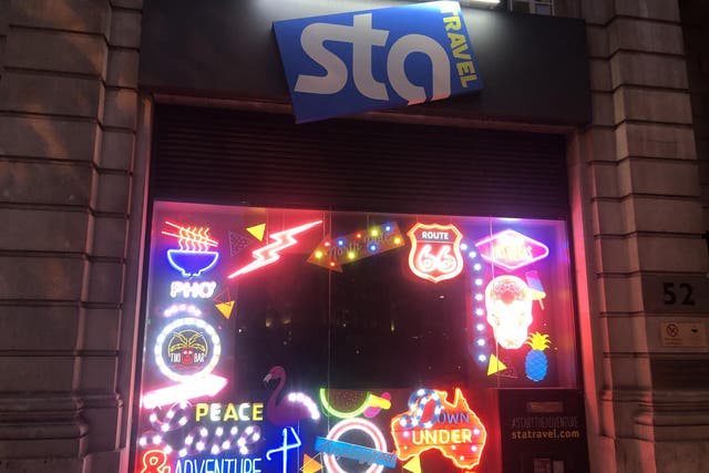 Distant dreams: the STA Travel head office in central London