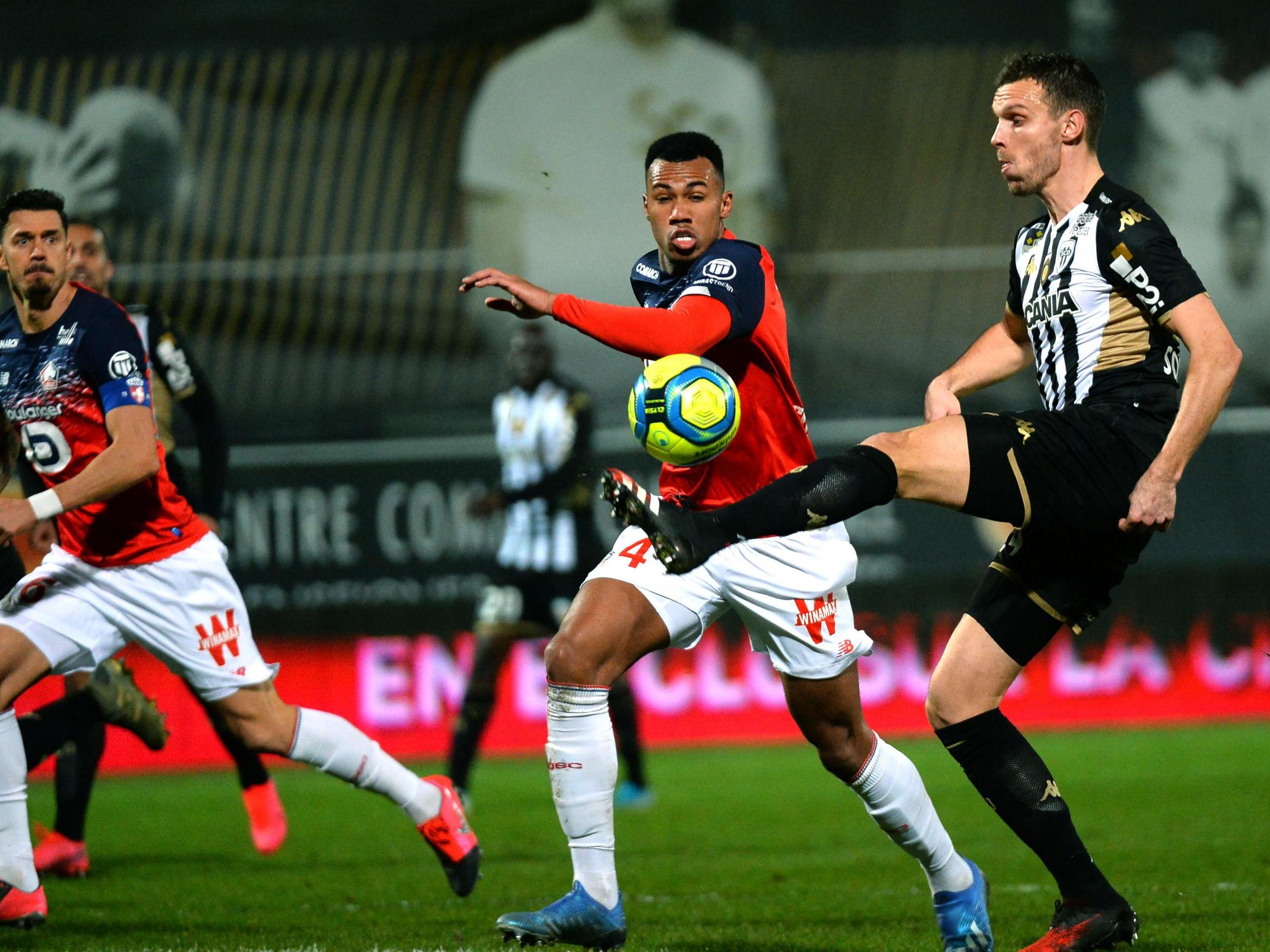 Lille defender Gabriel Magalhaes is set to join Arsenal for £22m (AFP via Getty)