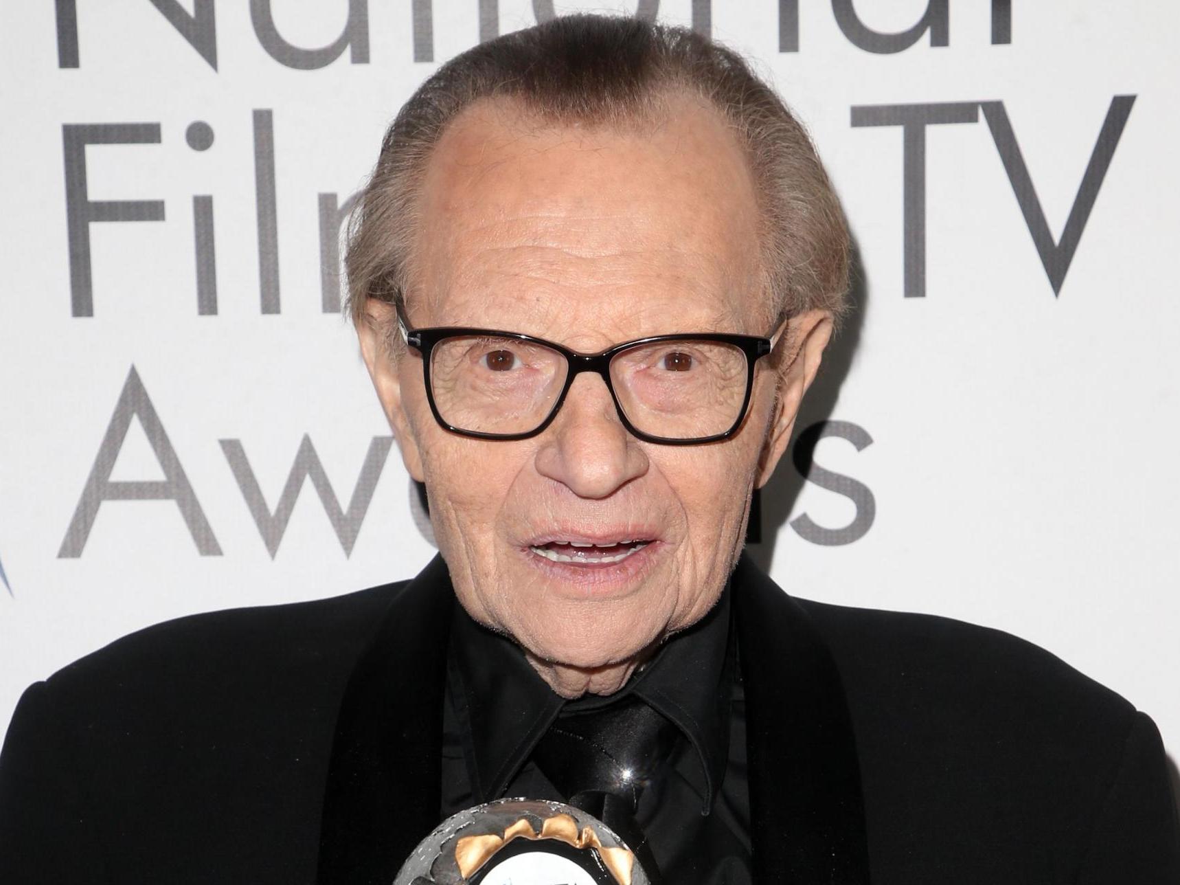 Larry King at The National Film and Television Awards in 2018