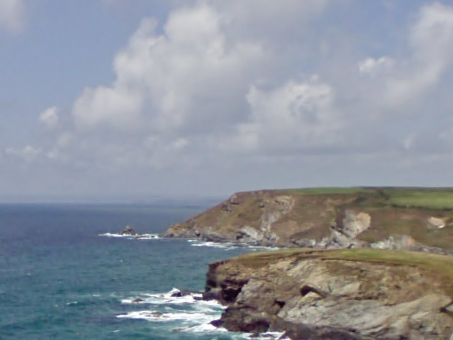 A man has died at sea off Church Cove in Cornwall