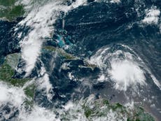 Double hurricane threat as two tropical storms advance towards US