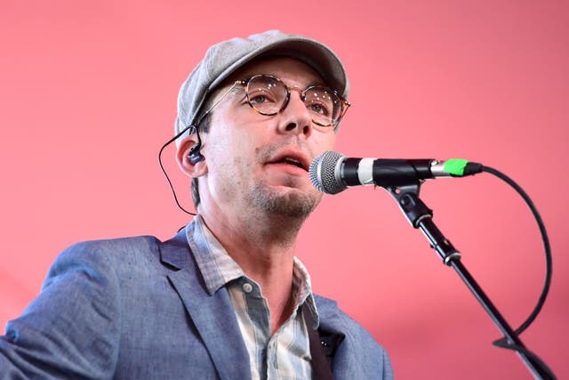 Singer-songwriter Justin Townes Earle performs at a country music festival in 2017