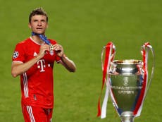 Muller hails Bayern’s ‘brutal’ mentality after Champions League win