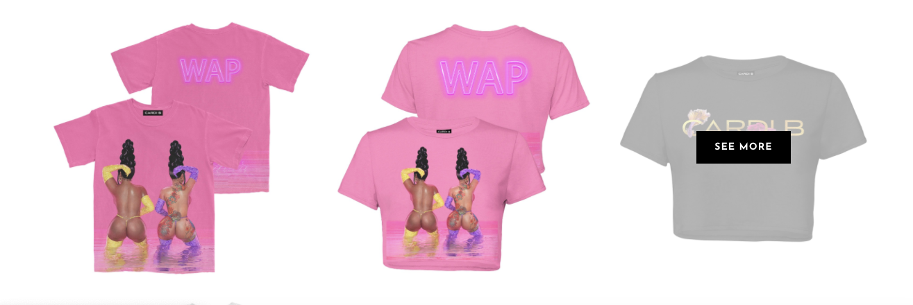 Cardi B releases 'WAP' merchandise, including raincoats and umbrellas