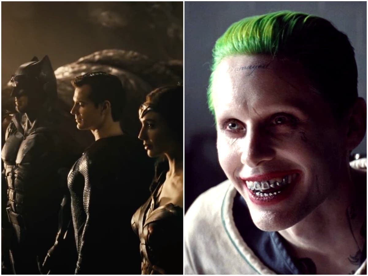 Justice League Trailer First Look At Snyder Cut Teases Secret Joker Crossover The Independent The Independent