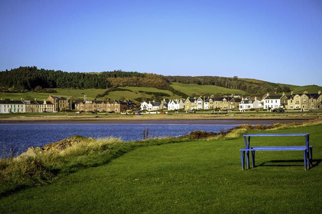 Millport, the lone town on the island of Great Cumbrae