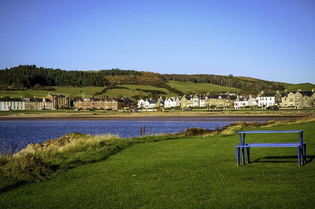 Millport, the lone town on the island of Great Cumbrae