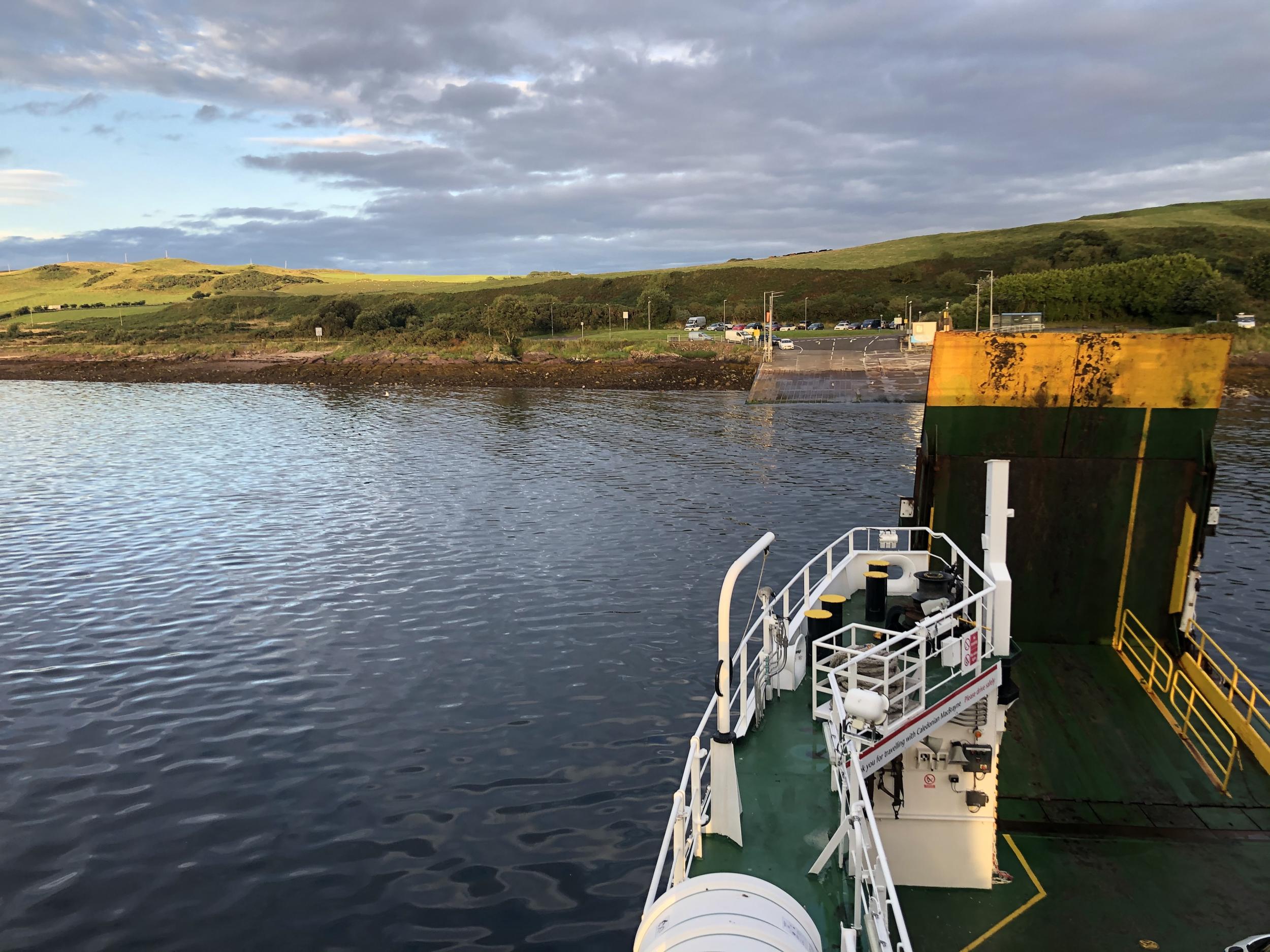 Magic ahead: the Caledonian MacBrayne ferry approaches Great Cumbrae