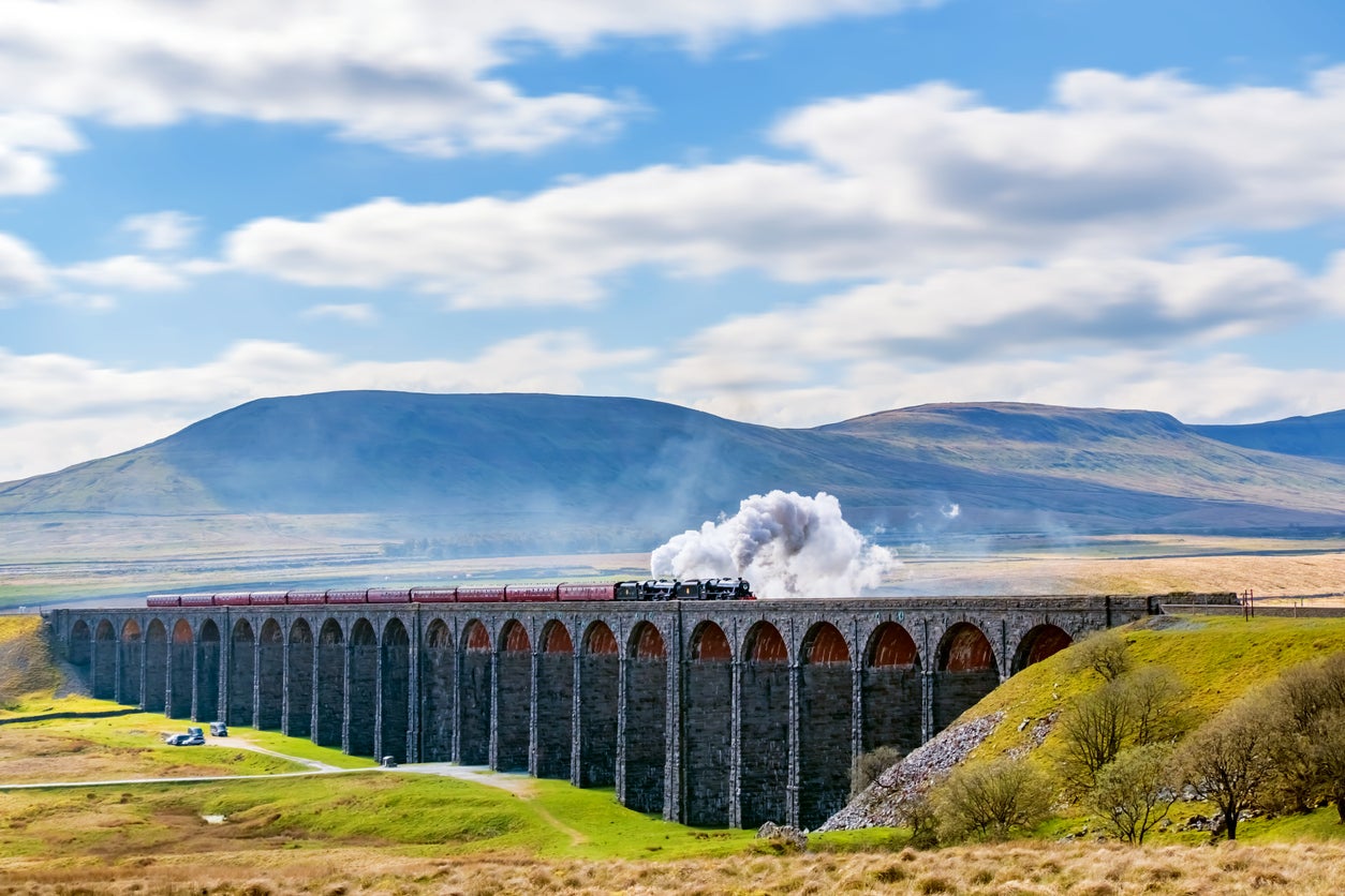 The magnificent Ribblehead Viaduct