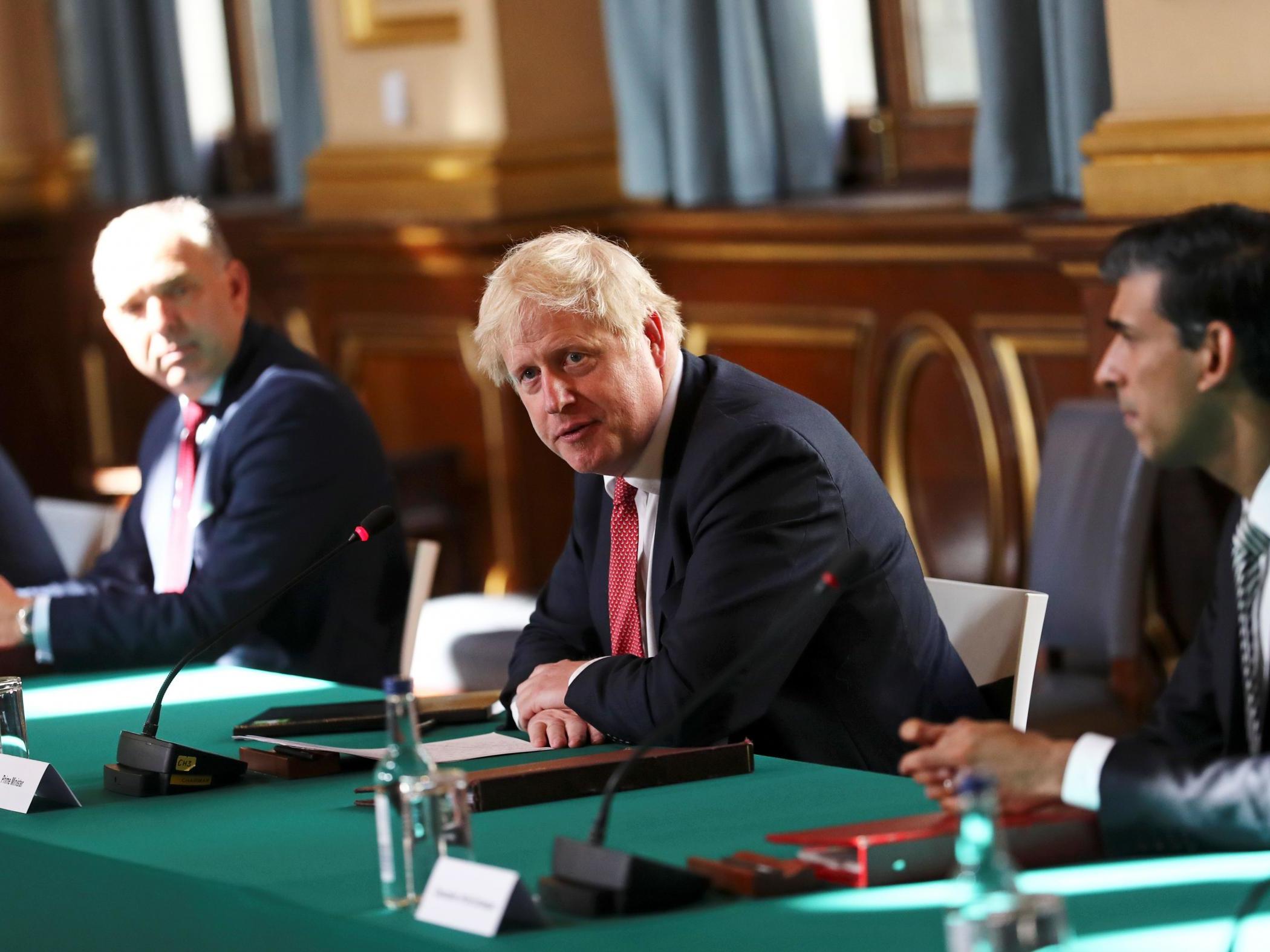 Crisis management: Boris Johnson has had a torrid summer