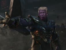 Stephen Colbert casts Trump as Thanos in elaborate Avengers parody