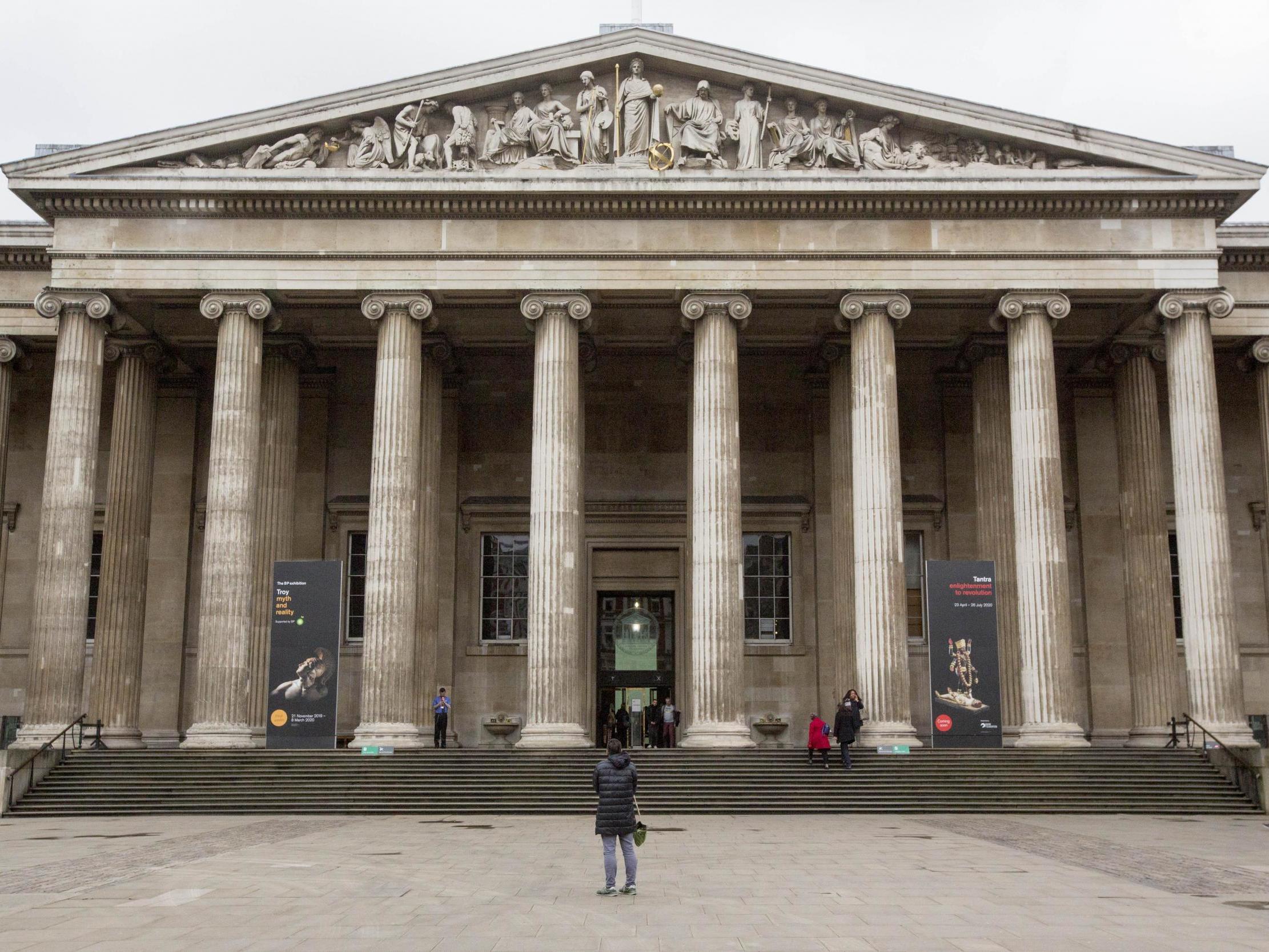 The British Museum in early 2020