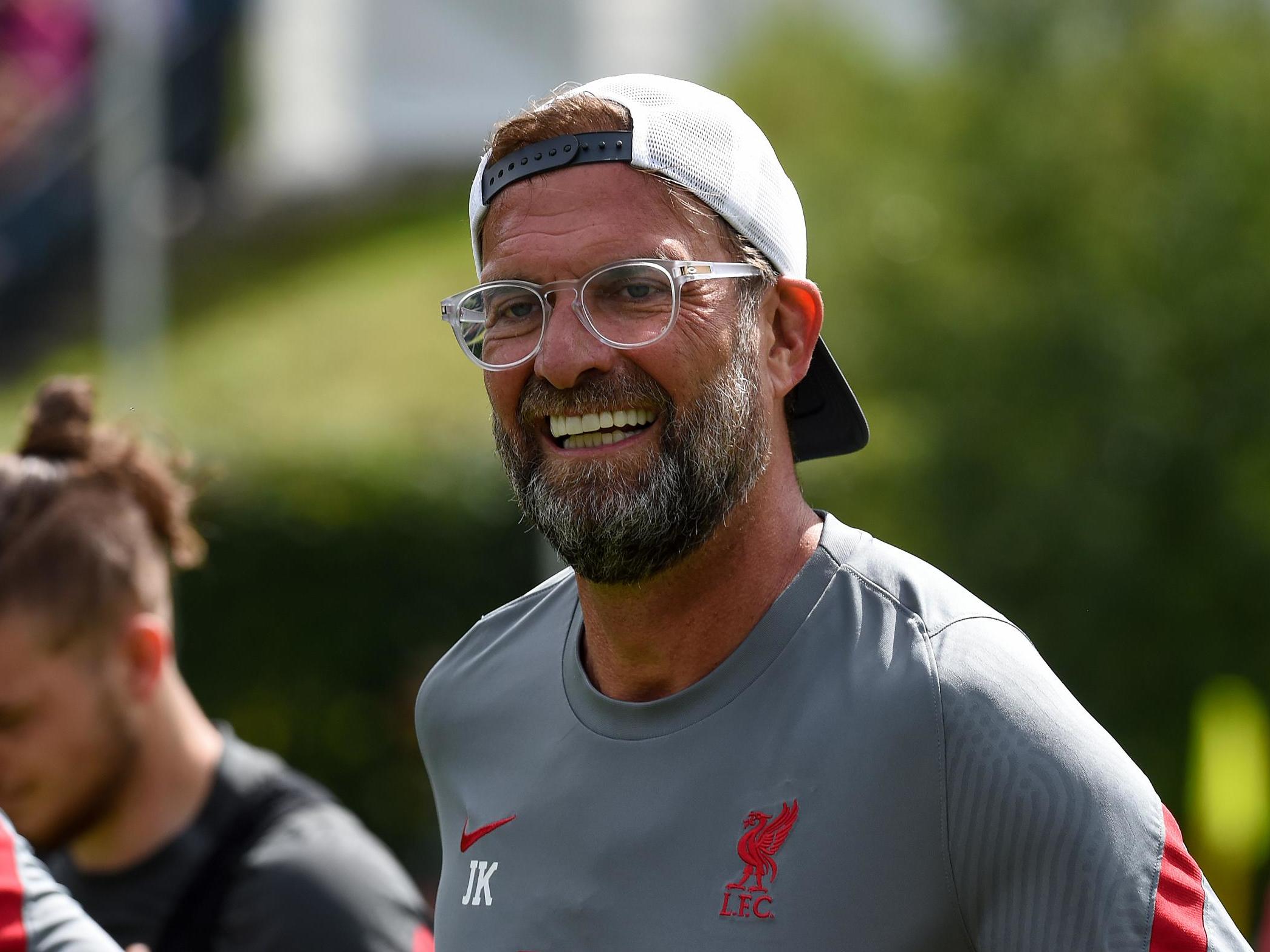 Jurgen Klopp takes Liverpool’s pre-season training