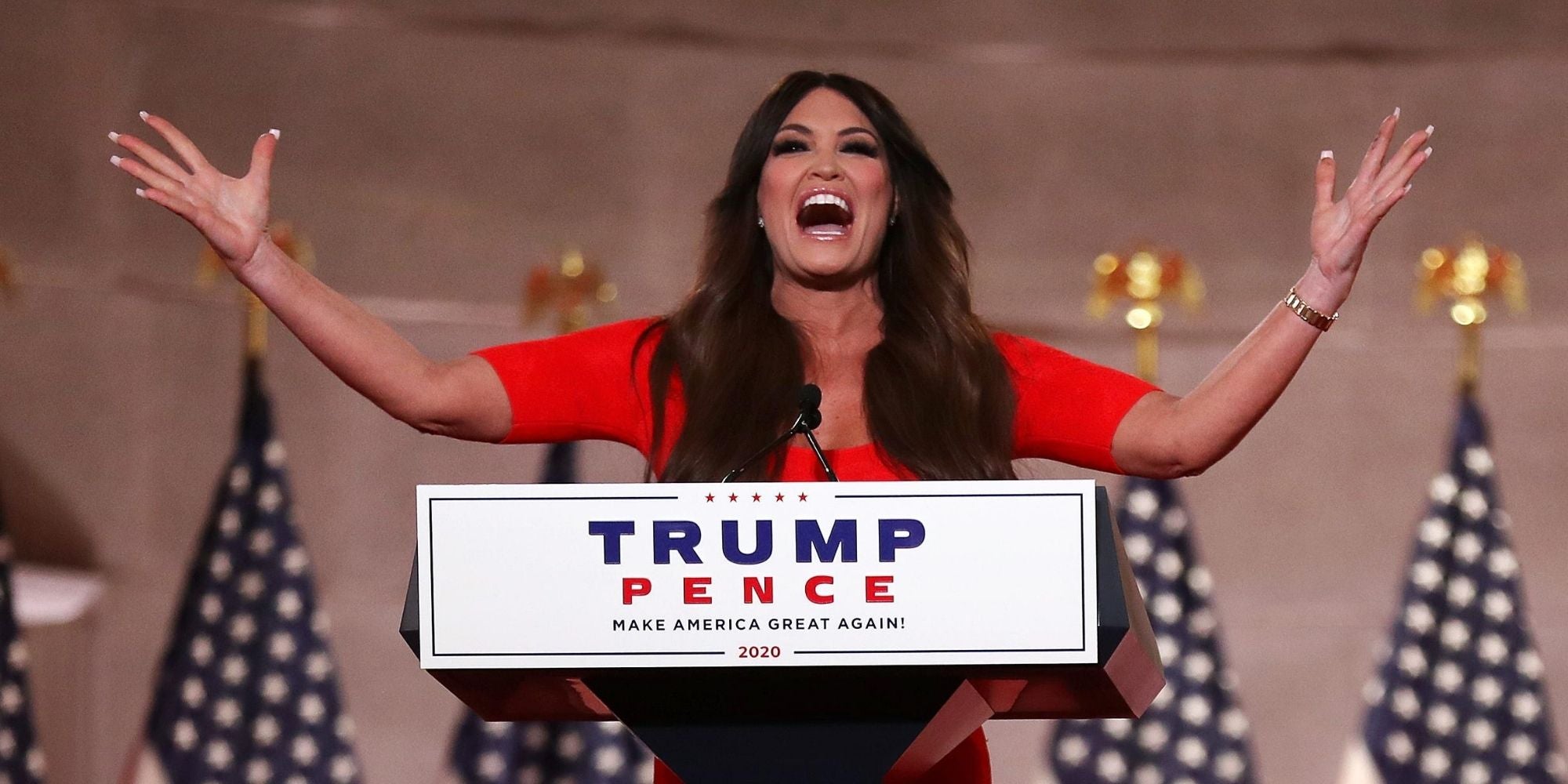Former Fox News host Kimberly Guilfoyle has been named national chair of Eric Greitens’ Senate campaign