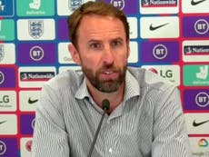 Gareth Southgate insists there’s ‘no benefit’ in resting Manchester United and City players for England