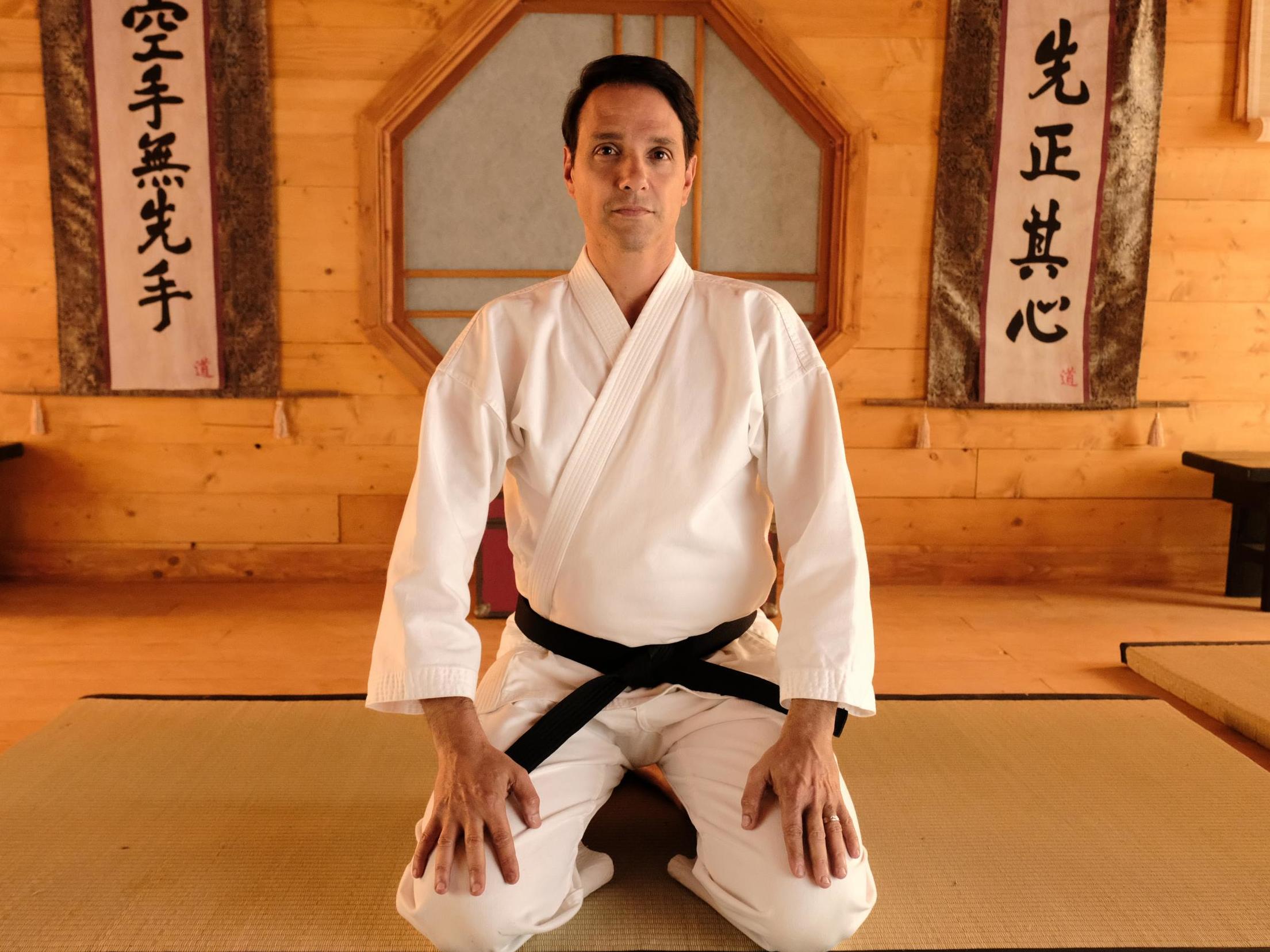 Macchio reprises the role of martial arts prodigy Daniel LaRusso in ‘Cobra Kai’ (YouTube/Sony Pictures Television)