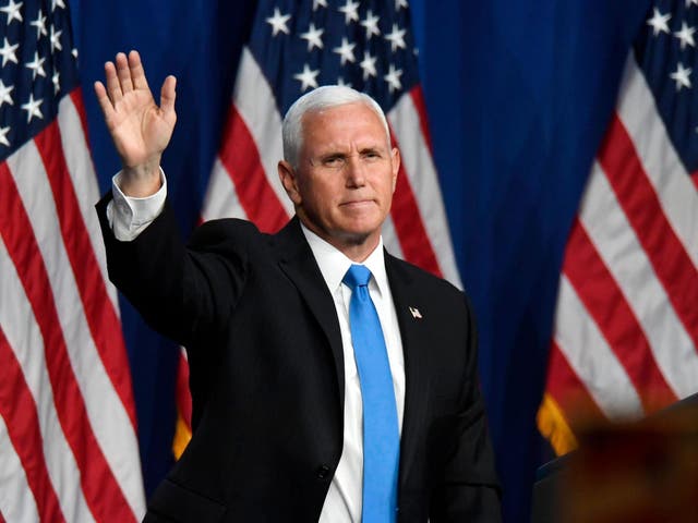 Mike Pence says we are going to 'Make America Great Again...again'