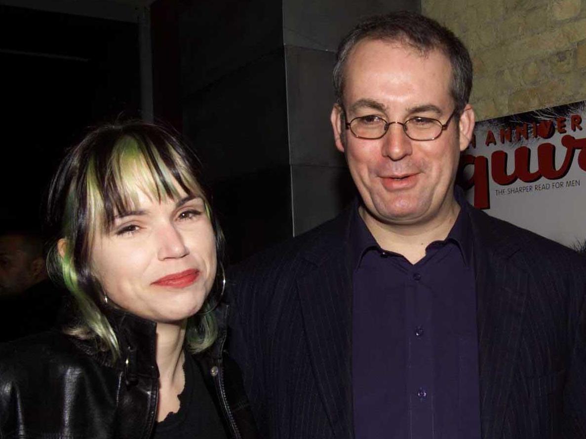 Jane Bussmann with Quantick, with whom she co-hosted the short-lived ‘Bussmann and Quantick Kingsize’ Radio 4 programme in 1998