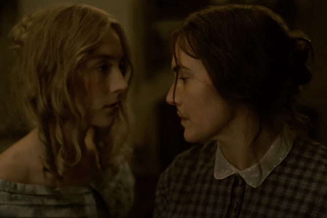 Saoirse Ronan and Kate Winslet in 'Ammonite'.