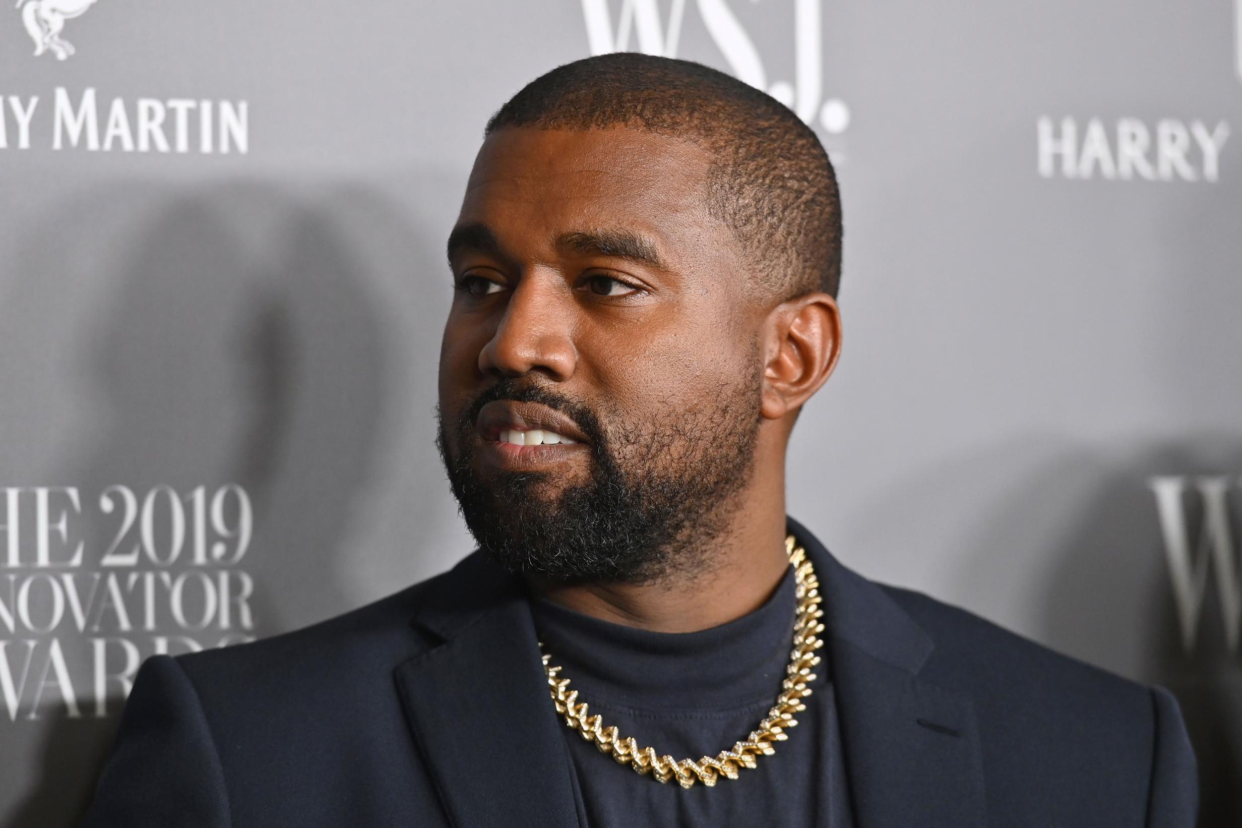 Kanye West at the WSJ Magazine 2019 Innovator Awards on 6 November 2019 in New York City.