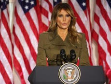 Melania Trump says US deserves ‘total honesty’ from president despite husband’s 20,000 untruths in office