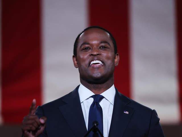 Kentucky attorney general Daniel Cameron speaks at the RNC. Many feel the diverse lineup of speakers at the virtual convention does not represent the America that Trump pushes for on a daily basis