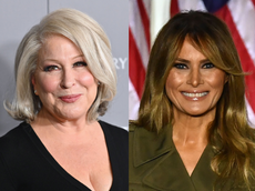 Bette Midler sparks outrage after xenophobic attack on Melania Trump