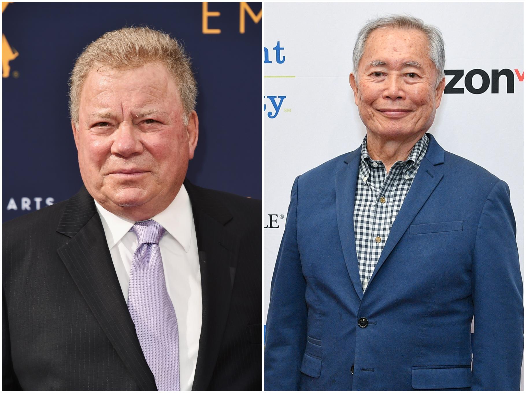 Takei (right) previously claimed that Shatner was jealous of the attention co-star Leonard Nimoy received from ‘Star Trek’ fans