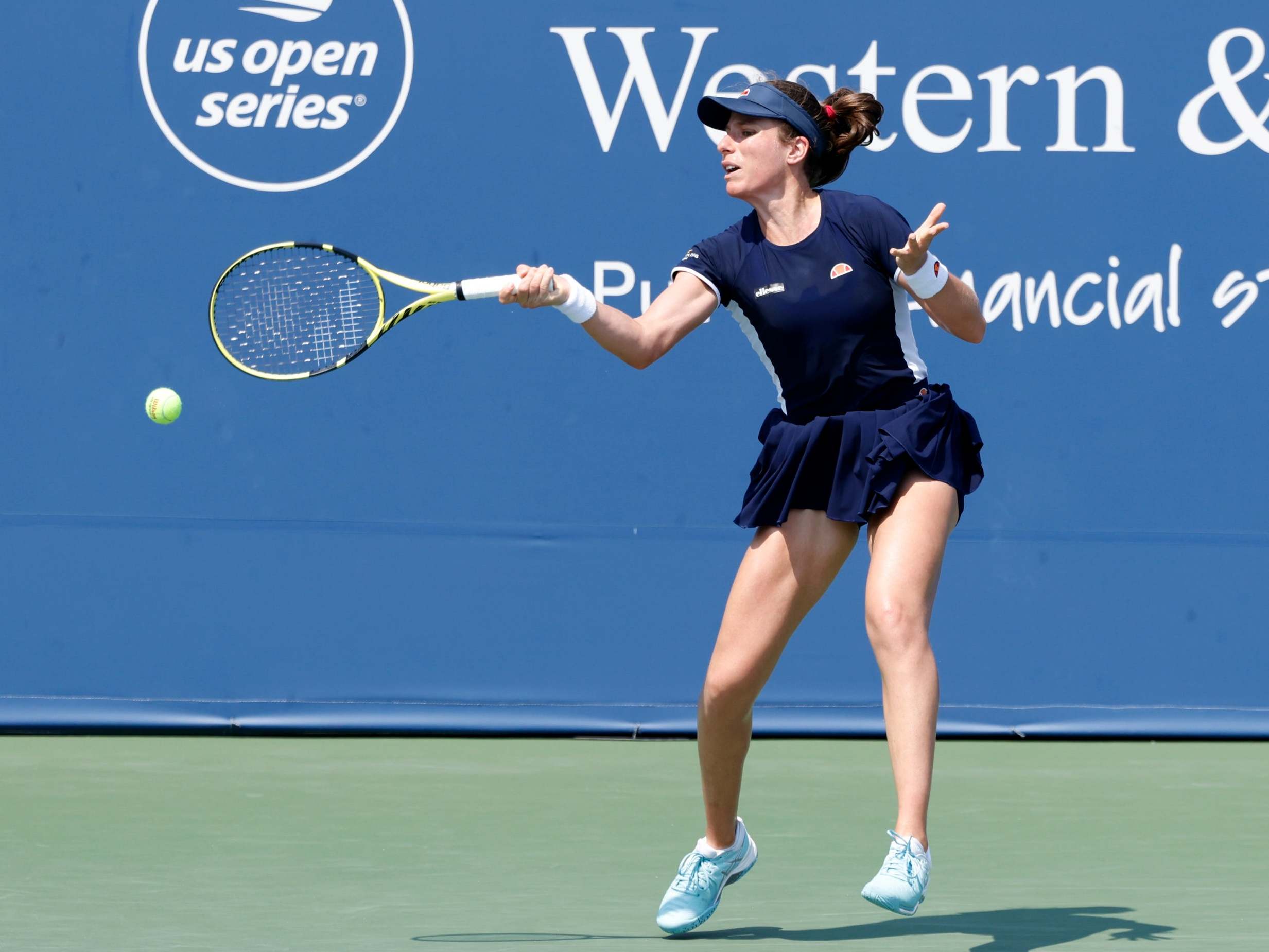 Johanna Konta does not need to be at her best to succeed at the US Open, says Tim Henman