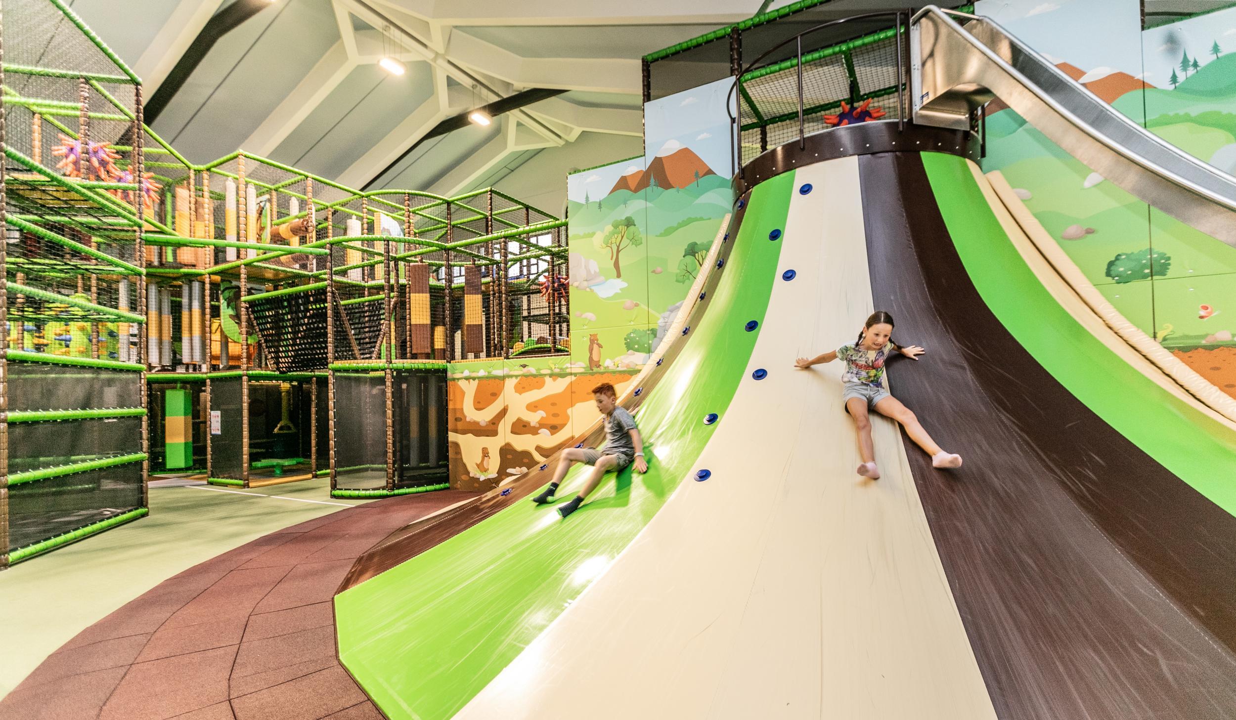 Children aged 10 and under will have a whale of a time Murmi’s Kinderland in Kirchdorf