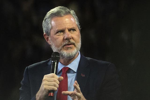 Mr Falwell, one of the country’s highest-profile evangelical Christians, announced that he would step down as the president of the university on Monday