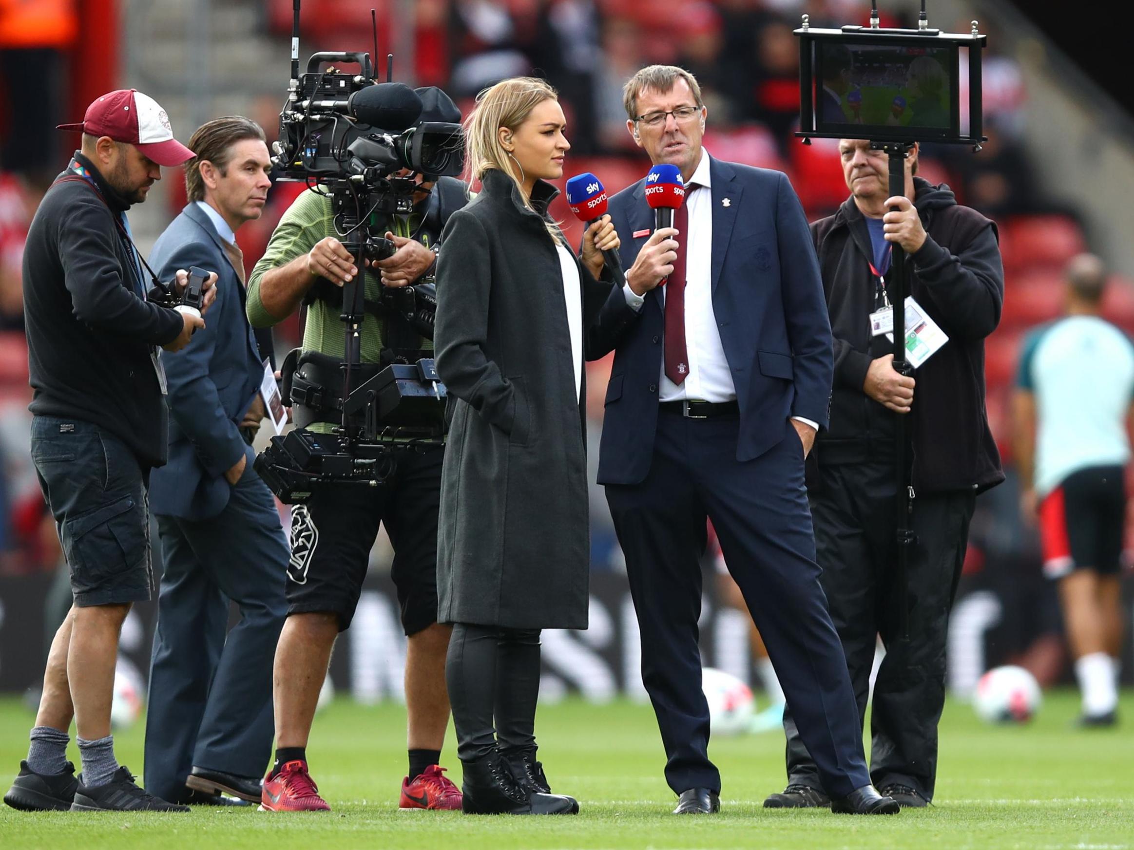 Matt Le Tissier (right) has been axed by Sky Sports