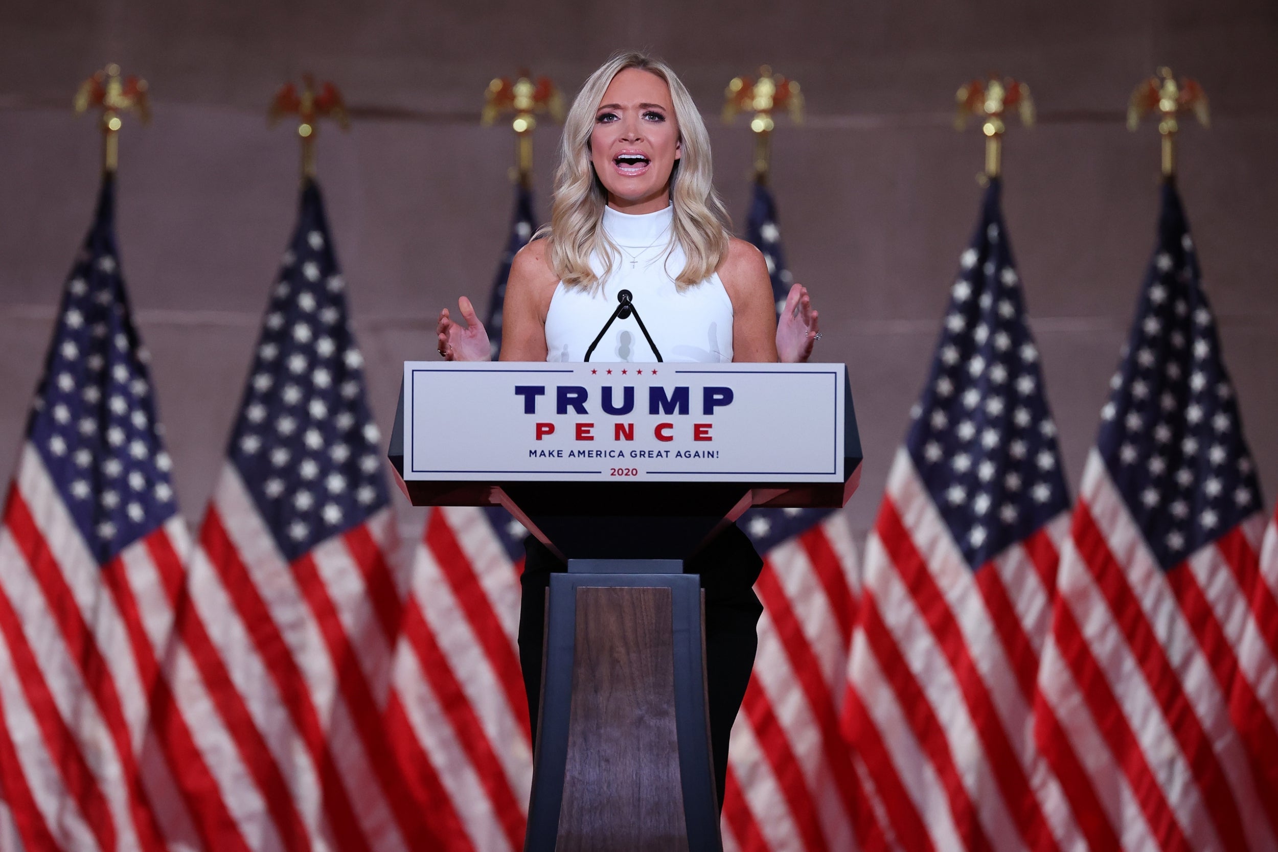 Kayleigh McEnany hails Trump's support for pre-existing condition coverage – despite his efforts to end policy