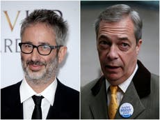 David Baddiel criticises Nigel Farage over ‘Rule Britannia’ video